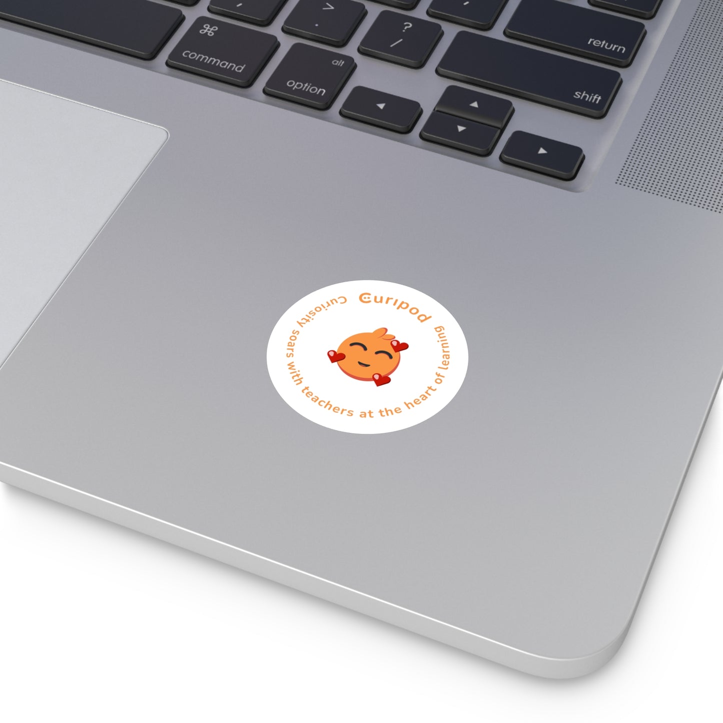 Curiosity Soars with the Teachers at the Heart of Learning Sticker